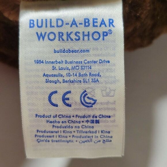 Brinley Build-A-Bear Plush Teddy Bear Great Wolf Lodge BABW 16” Retired 2019 - Picture 9 of 12